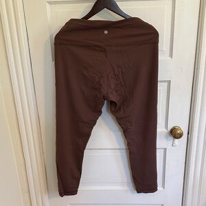 lululemon athletica Chocolate Leggings